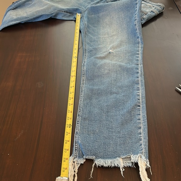 Flying Monkey Distressed Raw Hem Jeans - Picture 5 of 14